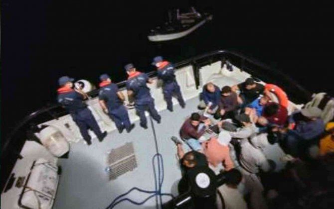 Marmaris ve Datça’da 18 düzensiz göçmen kurtarıldı