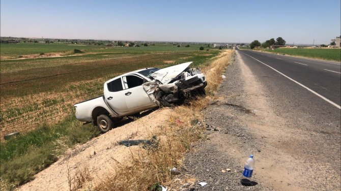 Şanlıurfa’da trafik kazası: İki sürücü de yaralandı