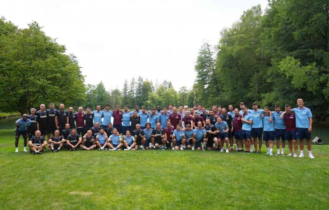 Trabzonspor'da barbekü partisi