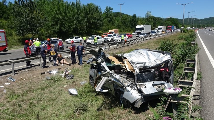 Zincirleme kaza: 6 yaralı