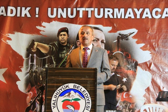 Yalıhüyük'te 15 Temmuz etkinlikleri yapıldı