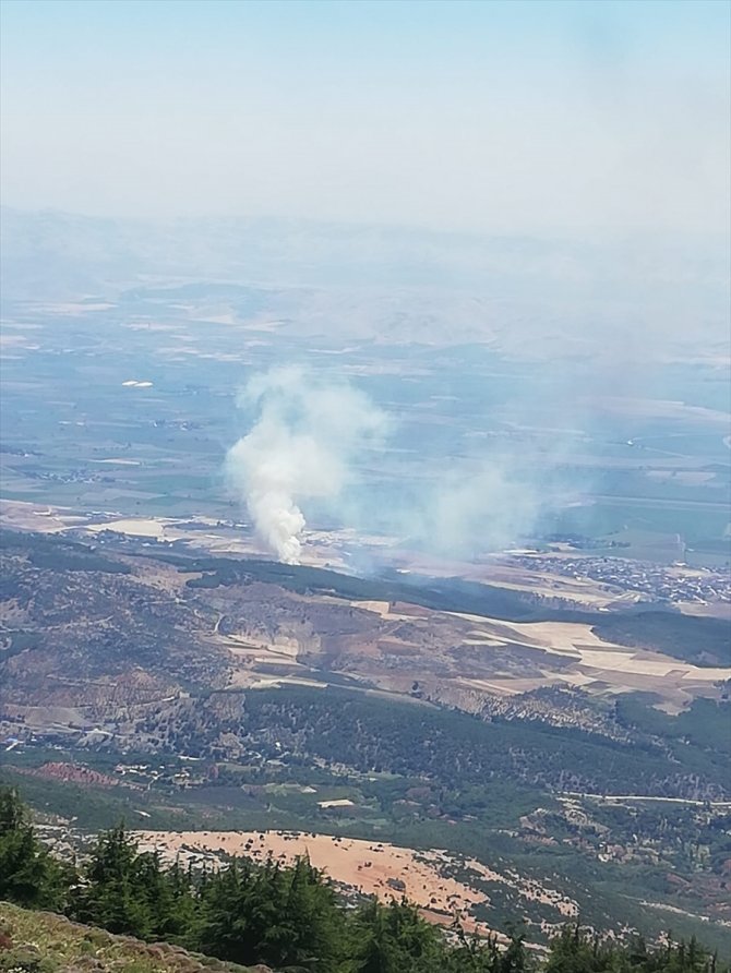 Hatay'da çıkan örtü yangını kontrol altına alındı