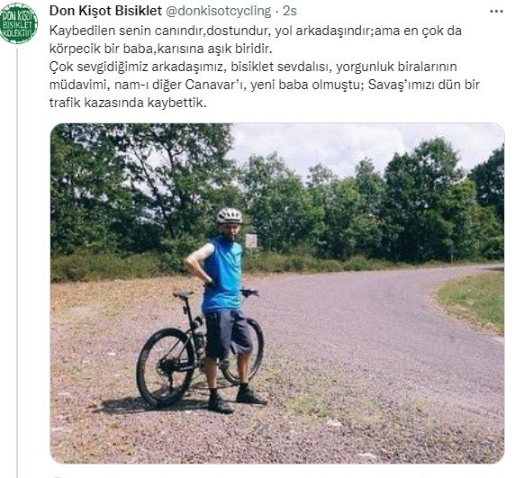 Kamyonetin çarptığı bisikletli Savaş, hayatını kaybetti