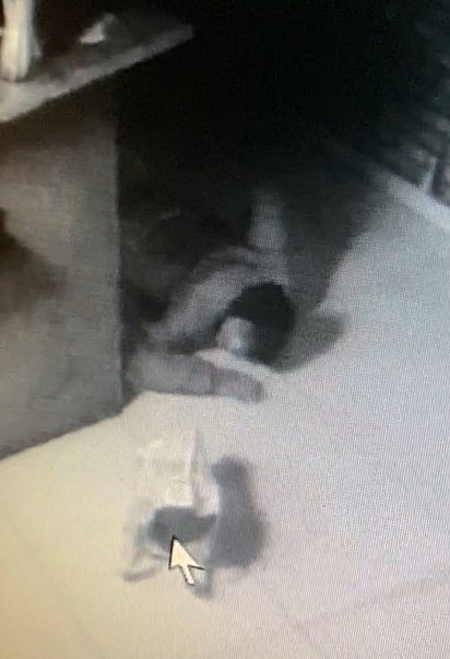 Kasalardan para çaldı, kameralara yakalanmamak için yerde süründü