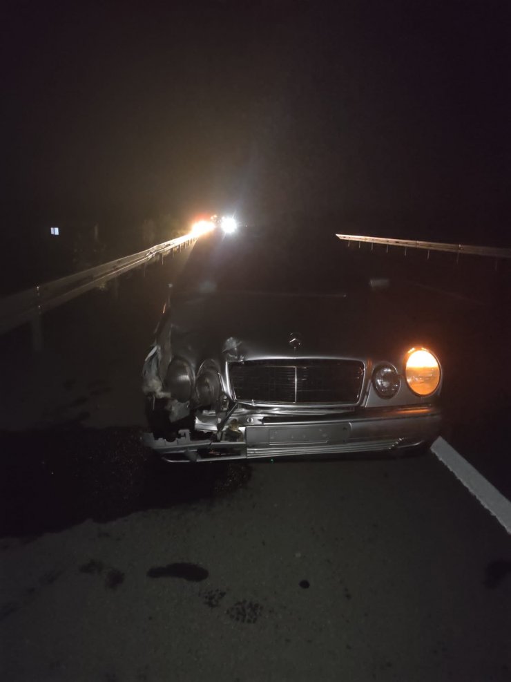 Konya'da otomobil, motosiklete arkadan çarptı! Savrulan sürücü hayatını kaybetti