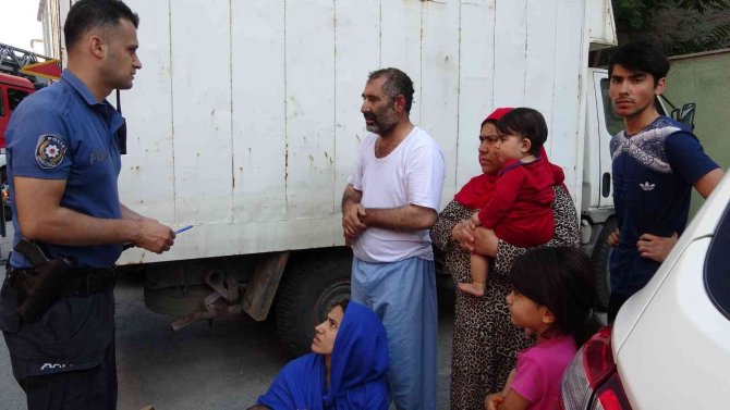 Kütahya’daki çatı yangını korkuttu