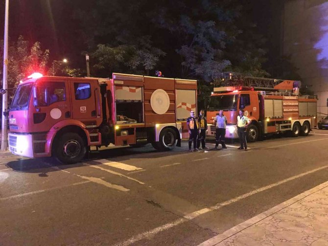 Patlayan kombi yangın çıkardı