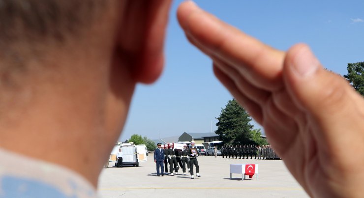 Şehit memleketine getirildi, gözyaşları sel oldu