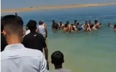 Serinlemek için girdiği baraj gölünde boğuldu