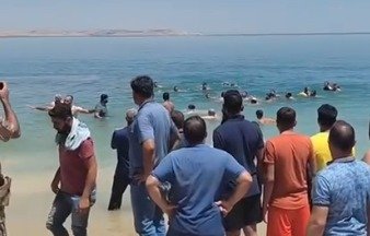 Serinlemek için girdiği baraj gölünde boğuldu