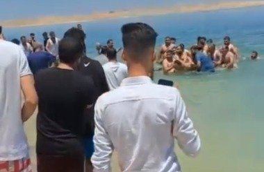 Serinlemek için girdiği baraj gölünde boğuldu