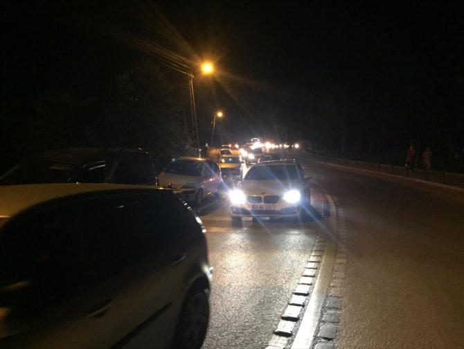 Antalya - Konya, Konya - Ankara  kara yollarında tatil dönüş yoğunluğu