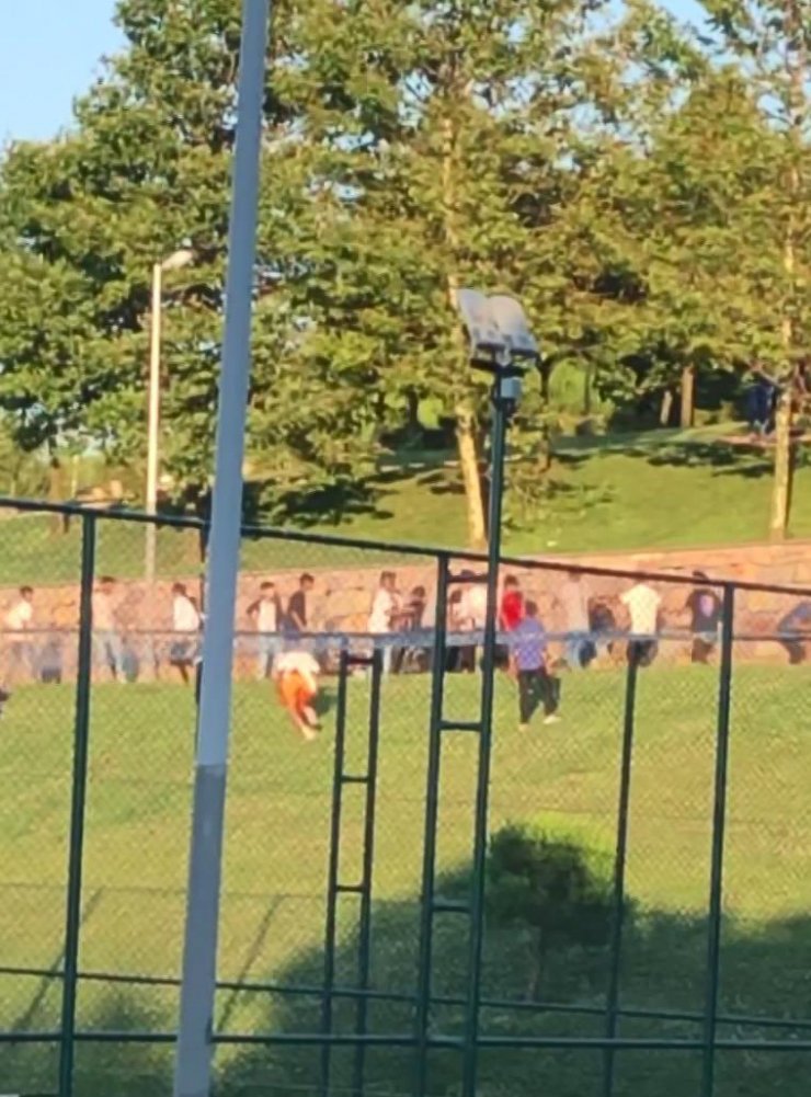 Çocukların kavgasında silah sesleri