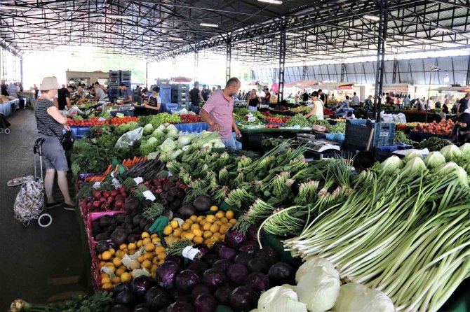 Dört gözle beklenen yayla domatesi pazarla buluştu