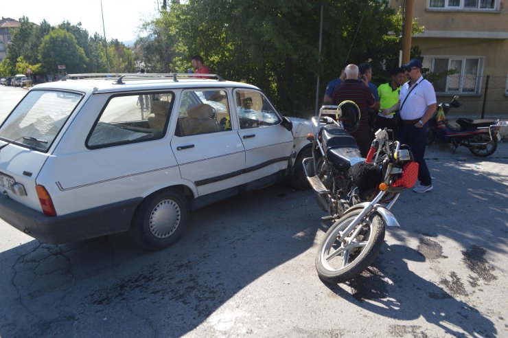 Kıbrıs gazisi, 1 gün önce çalınan motosikletine otomobille çarptı