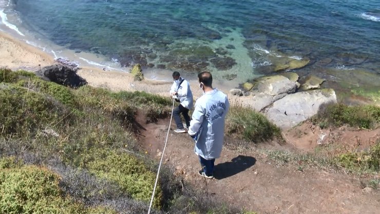 Sahilde ceset bulundu