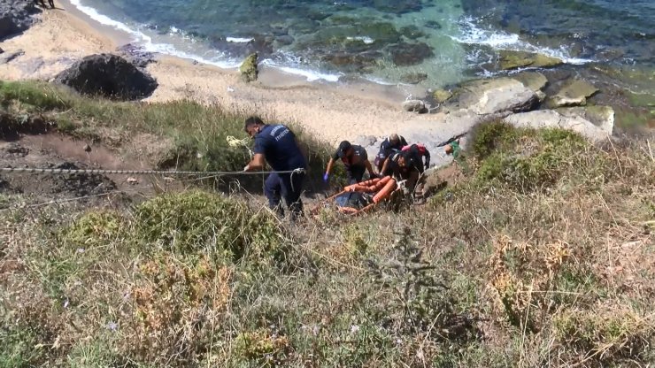 Sahilde ceset bulundu