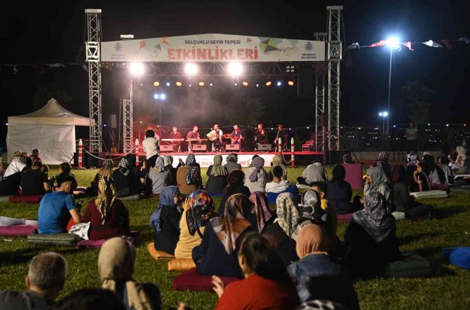 Selçuklu Seyir Tepesi bu yıl ikincisi düzenlendi