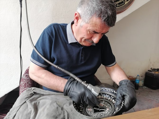 Konya'da bakır işleme ustalığı yok olmaya yüz tutuyor