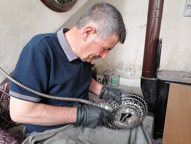 Konya'da bakır işleme ustalığı yok olmaya yüz tutuyor