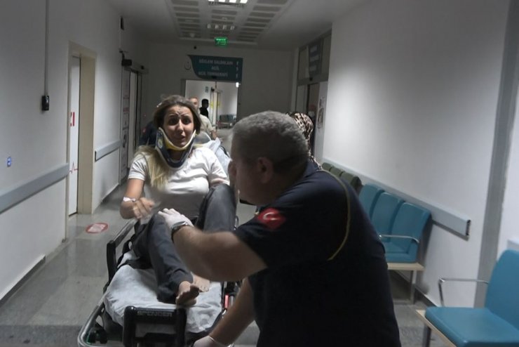 Kendi acısını unutup 'Kızımın durumu nasıl ?' diye sordu, görevliler cevap veremedi