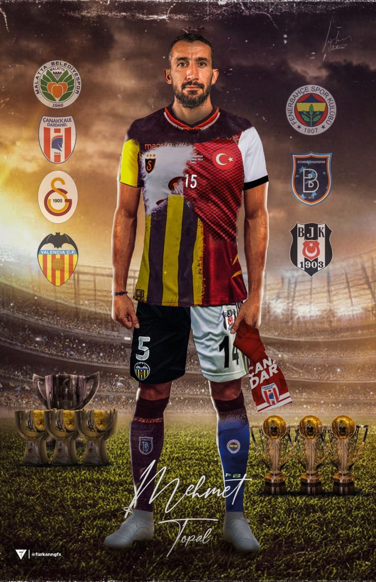 Rekorların adamı Mehmet Topal futbolu bıraktı