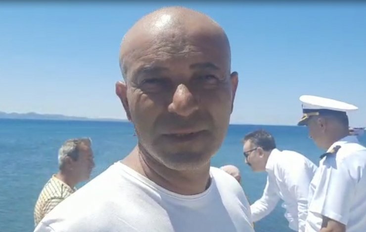 Edremit'te tekne battı; 1 kişi yüzerek kurtuldu, 2 kişi aranıyor