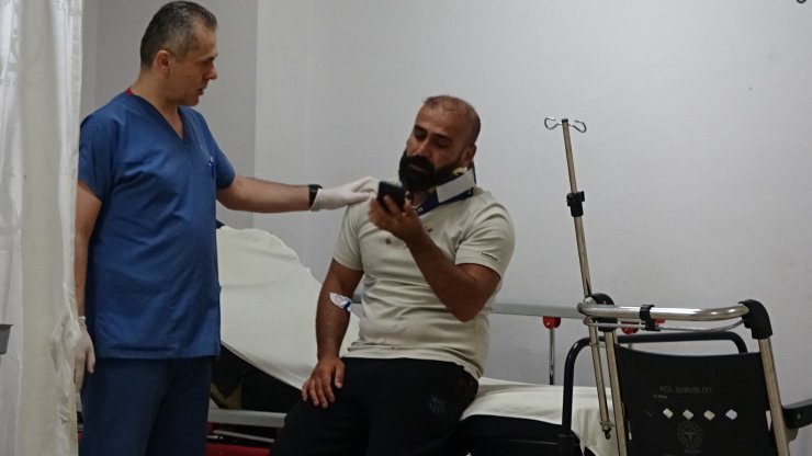 Kazada yaralı annesinin durumunu sorduğu Nisa bebek, defin için Mardin'e götürüldü