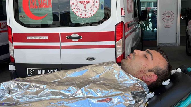 Kimyasalla temas eden 3 işçi hastaneye kaldırıldı