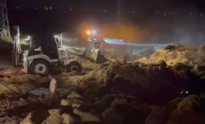 Milas’ta 1300 adet saman balyası zarar gördü