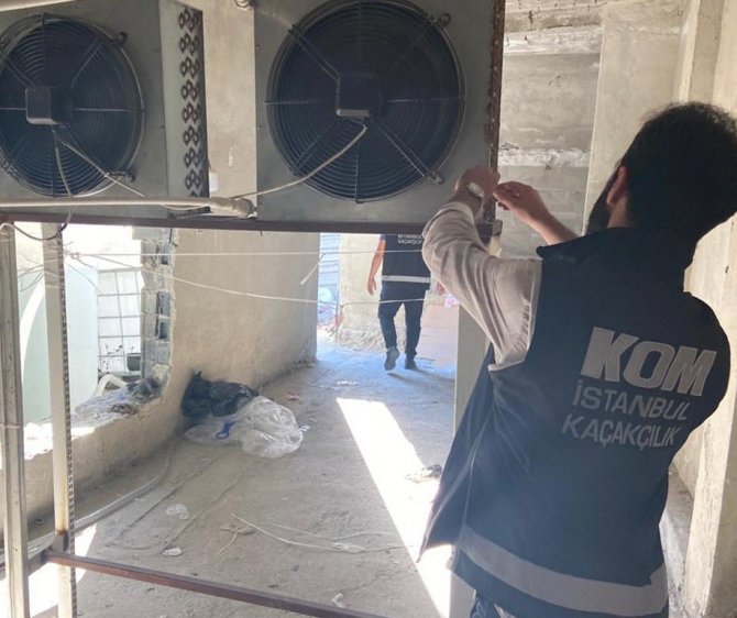 Sahte içki için hazırlanan 7 bin 600 litre alkollü sıvı ele geçirildi