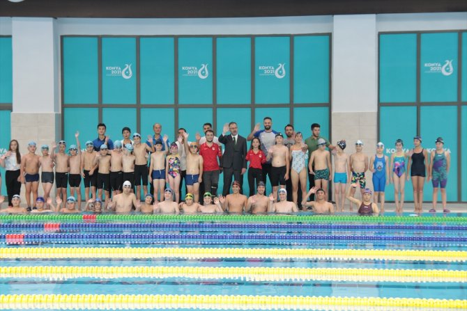 Bakan Kasapoğlu, Konya'da 5. İslami Dayanışma Oyunları etkinlik alanını gezdi