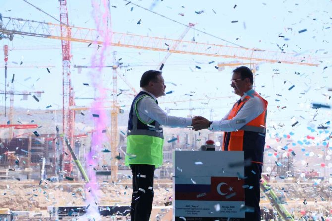 Akkuyu’da son reaktörün temeli atıldı