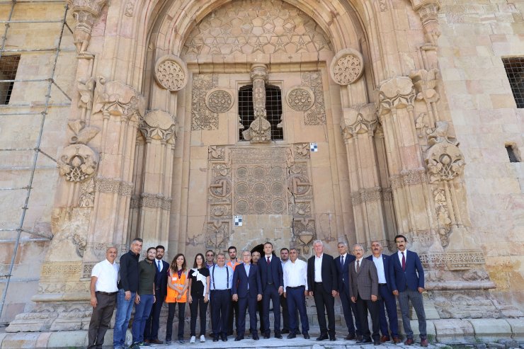 Divriği Ulu Cami ve Darüşşifası'nın restorasyonunda sona yaklaşıldı