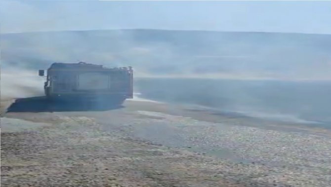 Menteşe’de ot yangını