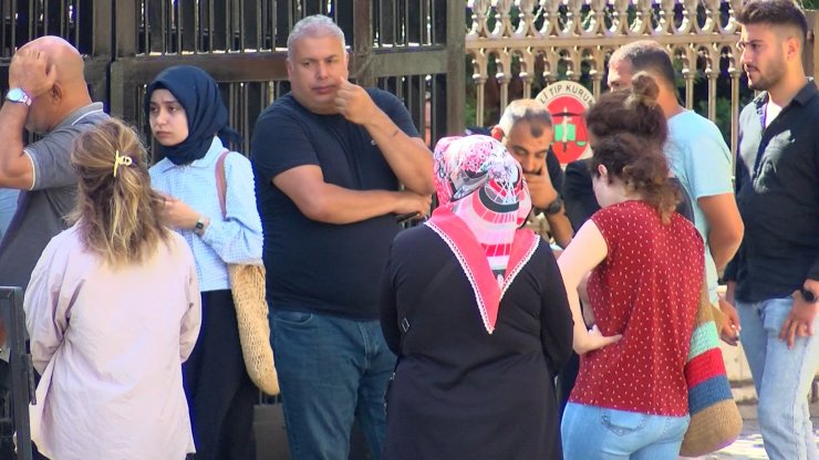 Pınar'ı öldürüp cenazeyi almaya gitmiş; Katil zanlısı Adli Tıp önünde  