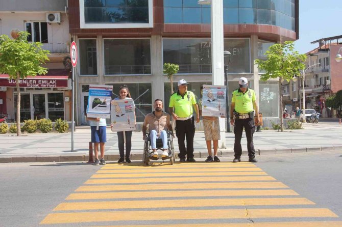 Sarıgöl’de ’Öncelik hayatın, öncelik yayanın’