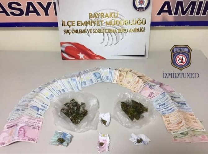 Uyuşturucu baskınında sifon sesi yakayı ele verdi