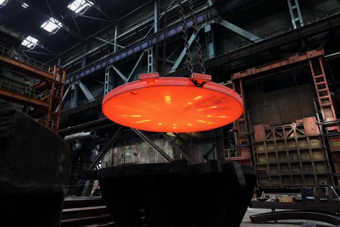 Akkuyu NGS'nin dördüncü güç ünitesi için reaktör basınç kabının tabanı üretildi