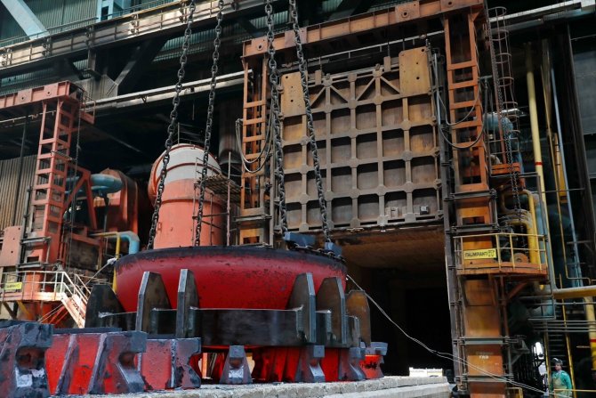 Akkuyu NGS'nin dördüncü güç ünitesi için reaktör basınç kabının tabanı üretildi