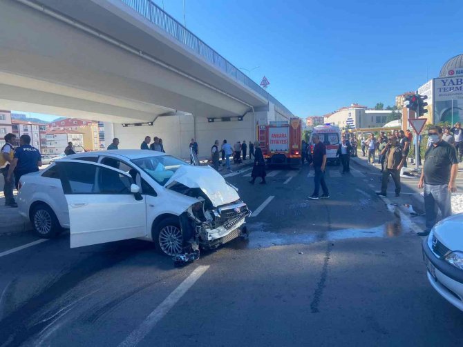 Başkent’te trafik kazası: 1 yaralı