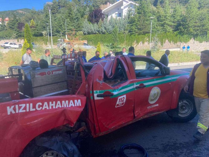 Başkent’te trafik kazası: 1 yaralı