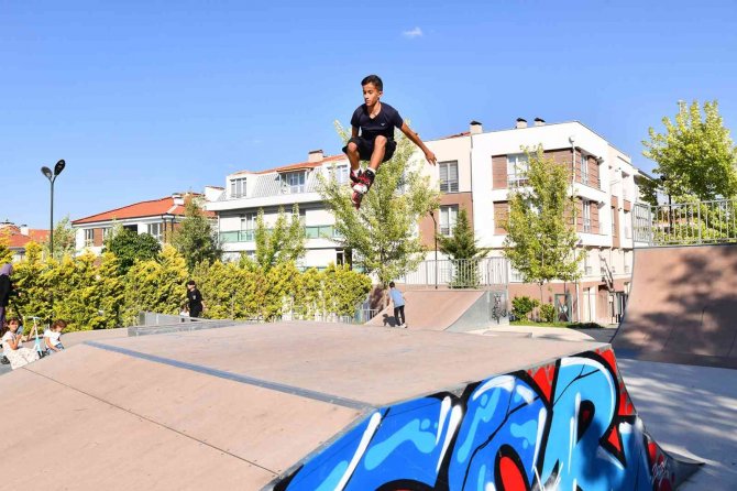 Çocuklar ve gençler bu pisti çok beğendi