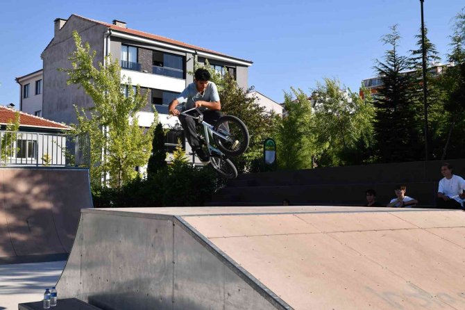 Çocuklar ve gençler bu pisti çok beğendi