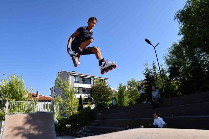 Çocuklar ve gençler bu pisti çok beğendi