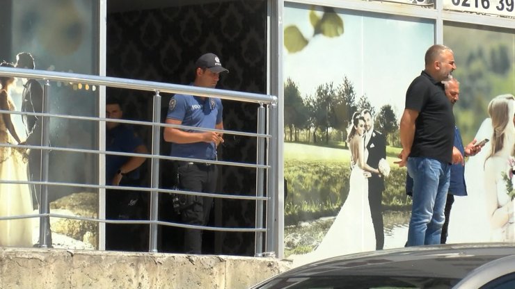 Düğün salonuna kurşun yağmuru kamerada 