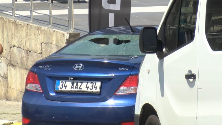 Düğün salonuna kurşun yağmuru kamerada 