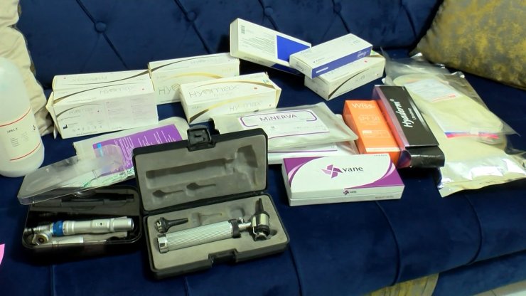 Esenyurt'ta kaçak muayenehaneye baskın