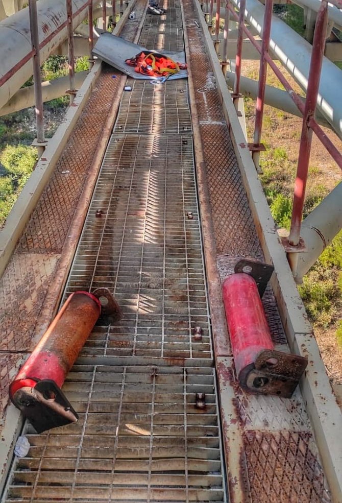Kaynak makinesi ormanı yaktı