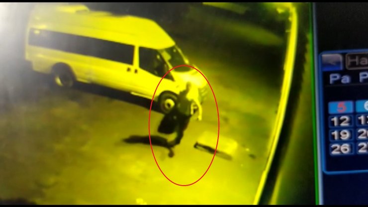 Kazalı araçların 60 bin TL'lik motor aksamının çalındığı 47 gün sonra fark edildi